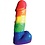 Hott Products RAINBOW PECKER PARTY CANDLE 7"