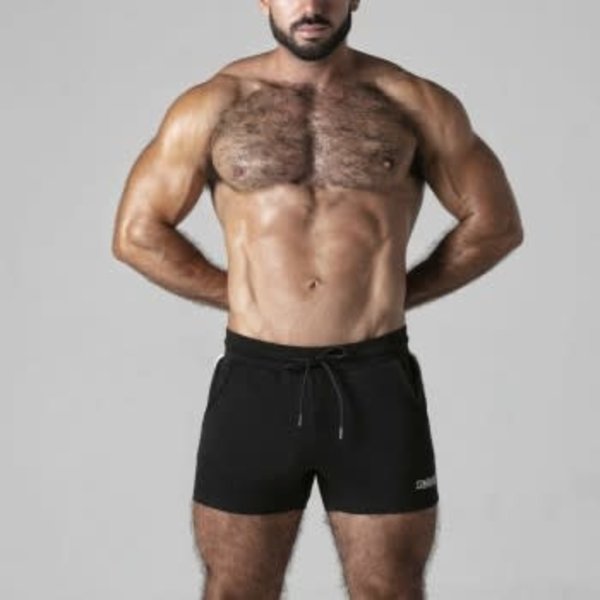 LOCKER GEAR LOCKER GEAR SIDE STRIPE MINI SHORT WHITE