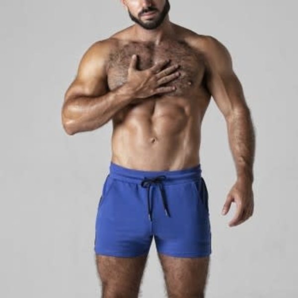 LOCKER GEAR LOCKER GEAR SIDE STRIPE MINI SHORT BLUE