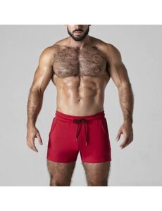 LOCKER GEAR LOCKER GEAR SIDE STRIPE MINI SHORT RED