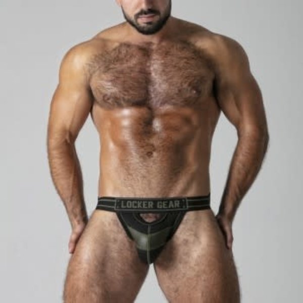 LOCKER GEAR LOCKER GEAR WATCH IT HARD JOCKSTRAP KHAKI