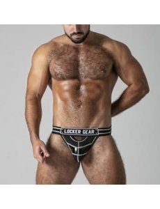 LOCKER GEAR LOCKER GEAR WATCH IT HARD JOCKSTRAP WHITE