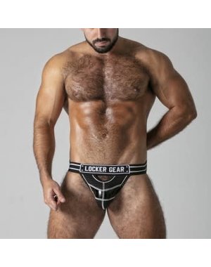 LOCKER GEAR LOCKER GEAR WATCH IT HARD JOCKSTRAP WHITE