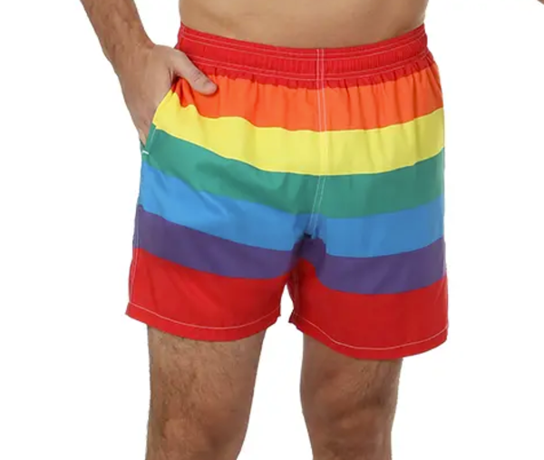UZZI ACTIVE WEAR UZZI 1817 PRIDE SWIM TRUNK
