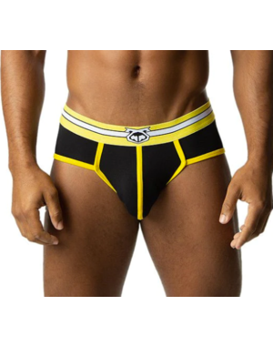 NASTY PIG NASTY PIG ACTIVE U-FRONT BRIEF YELLOW