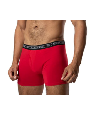 NASTY PIG NASTY PIG LAUNCH BOXER BRIEF RED