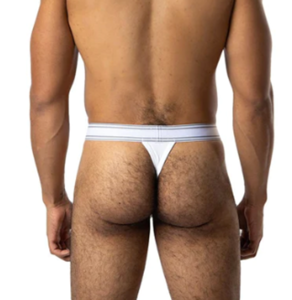 NASTY PIG NASTY PIG LAUNCH THONG WHITE