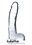 JOCK JOCK C-THRU REALISTIC DONG WITH BALLS 10" CLEAR