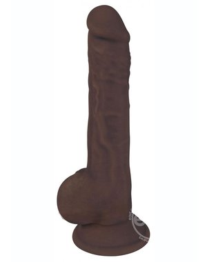 FLESHSTIXXX FLESHSTIXXX DUAL DENSE W/BALLS 9" CHOCOLATE