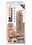DR SKIN DR SKIN SILICONE DR JULIAN WITH SUCTION CUP 9" CARAMEL