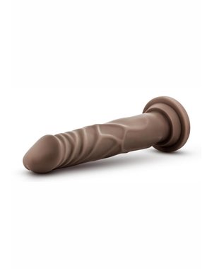 DR SKIN DR SKIN DR CARTER SILICONE WITH SUCTION CUP 7" CHOCOLATE