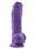 Au Naturel AU NATUREL BOLD BIG BOY DILDO WITH SUCTION CUP 10" PURPLE