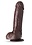Loverboy LOVERBOY THE MOVIE STAR DILDO 8" CHOCOLATE