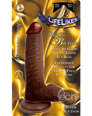 NASSTOYS LIFELIKES BLACK PRINCE 6"