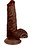 NASSTOYS LIFELIKES BLACK DUKE 7"