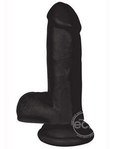 CURVE JOCK REALISTIC DONG W/ BALLS 6"