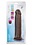 Au Naturel AU NATUREL JACKSON WITH SUCTION CUP 9" CHOCOLATE