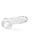 NATURALLY YOURS NATURALLY YOURS CRYSTALLINE DILDO 8" DIAMOND