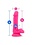 BLUSH NOVELTIES NEO DUAL DENSITY DILDO WITH BALLS 6"