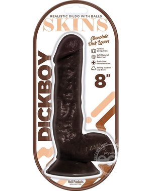 Hott Products DICKBOY SKINS LOVERS 8"