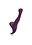 CalExotics HER ROYAL HARNESS ME2 RECHAREABLE SILICONE G-SPOT PROBE PURPLE