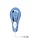 EVOLVED NOVELTIES EVOLVED TAP & THRUST RECHARGEABLE SILICONE VIBRATOR WITH CLITORAL STIMULATION BLUE