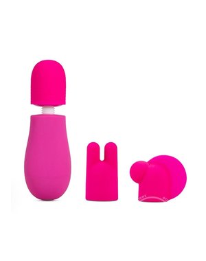 BLUSH NOVELTIES ROSE PETITE MASSAGE WAND KIT