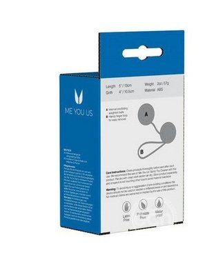 MYU ME YOU US TOUCH KEGEL LOVE BALLS SILVER