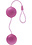 BLUSH NOVELTIES BE YOURS BONNE BEADS PINK WEIGHTED KEGAL BALLS
