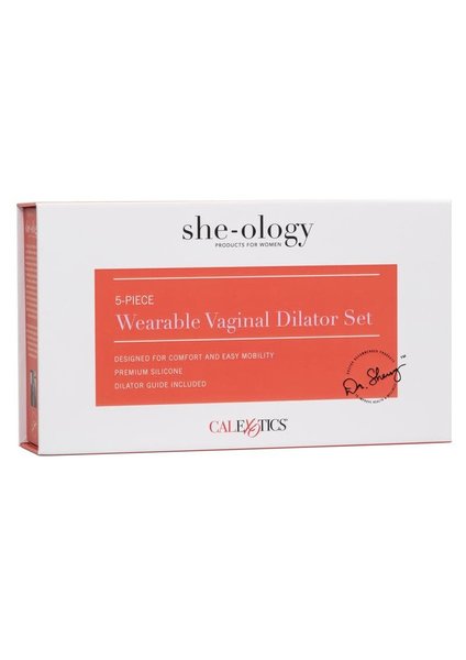 CalExotics SHE-OLOGY WEARABLE VAGINAL DIALATOR 5PC SET