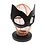 53X UNTAMED BLACK LEATHER CAT MASK