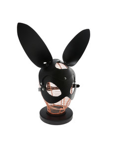 53X UNTAMED BLACK ADJUSTABLE RABBIT MASK
