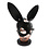 53X UNTAMED BLACK ADJUSTABLE RABBIT MASK