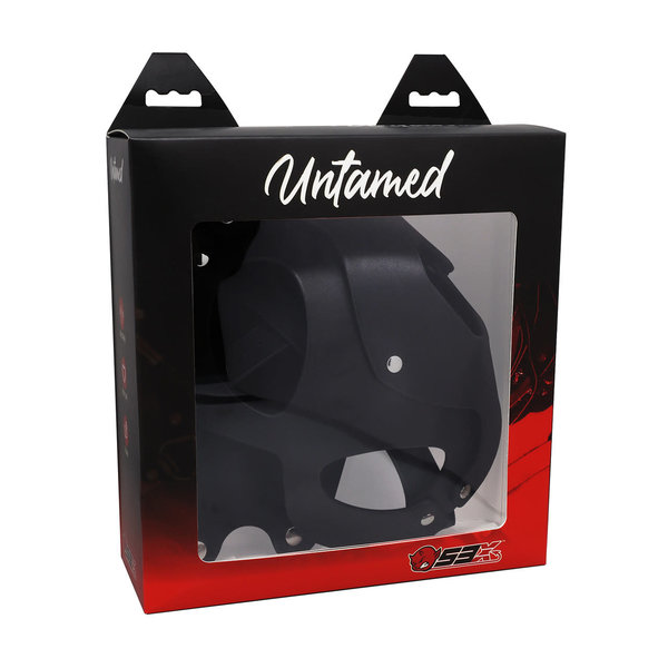 53X UNTAMED BLACK ADJUSTABLE MOUSE MASK