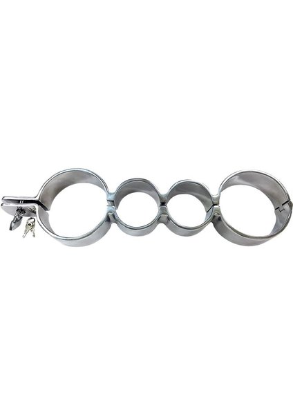 ROUGE ROUGE STAINLESS STEEL WRIST AND ANKLE BINDERS