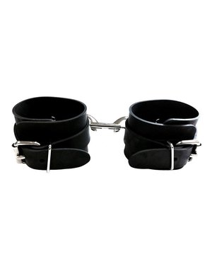 ROGUE ROUGE RUBBER WRIST CUFFS BLACK