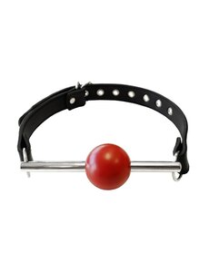 ROUGE ROUGE BALL GAG W/ STEEL ROD