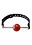 ROUGE ROUGE BALL GAG W/ STEEL ROD