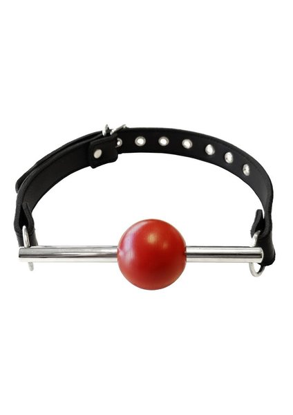 ROUGE ROUGE BALL GAG W/ STEEL ROD