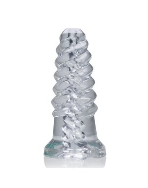 OXBALLS OXBALLS SCREW'D SUPERSQUISHY MASTURBATOR CLEAR