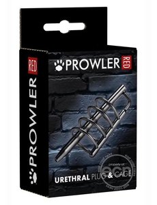 PROWLER RED PROWLER RED STAINLESS STEEL URETHRAL PLUG AND CAGE