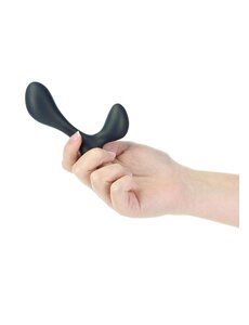 BMS Factory LUX ACTIVE LX3 SILICONE RECHARGEABLE ANAL TRAINER WITH REMOTE CONTROL BULLET