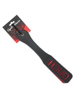  BLACK PADDLE WITH OUCH CUT OUT
