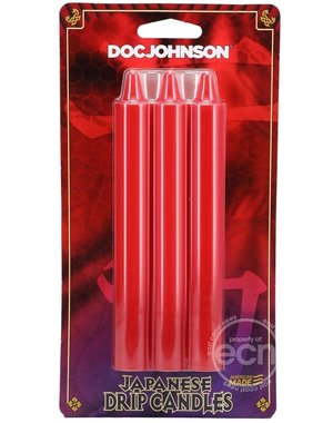 Doc Johnson JAPANESE DRIP CANDLES 3PK