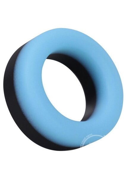 Doc Johnson ROCK SOLID THE BIG O GLOW SILICONE COCK RING