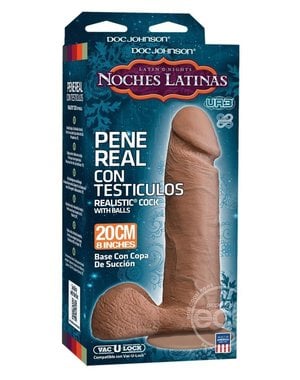 Doc Johnson NOCHES LATINAS UR3 PENE REAL 8"