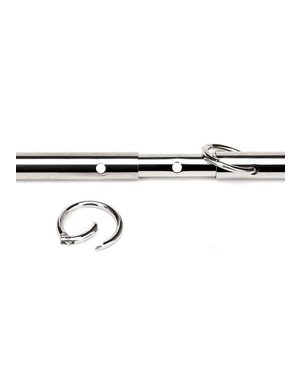 LUX FETISH LUXE FETISH 4 CUFF EXPANDABLE SPREADER BAR BLACK