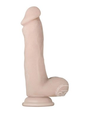 EVOLVED NOVELTIES EVOLVED REAL SUPPLE TRUE FEEL POSABLE DILDO 7" VANILLA