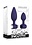 EVOLVED NOVELTIES EVOLVED DYNAMIC DUO RECHARGEABLE SILICONE PLUG SET