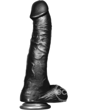 ICON BRANDS FALCON BIG BLACK COCK TWISTED CURVY 12"